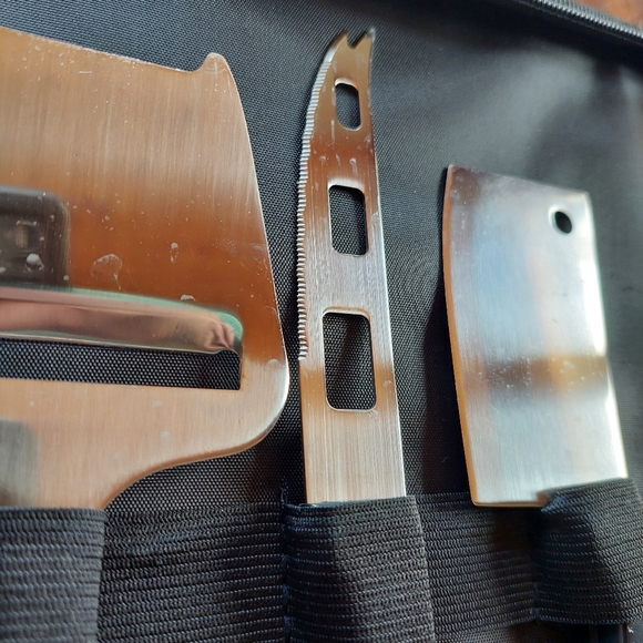 Epicure Selections Cheese Board Knife and Serving Set with Case Unused - Picture 5 of 5